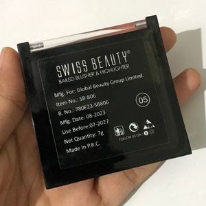 Swiss Beauty Baked Blusher & Highlighter 05