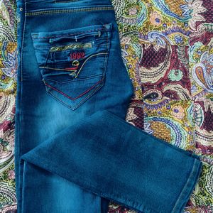 Navy Blue, High Quality Denim Jeans.