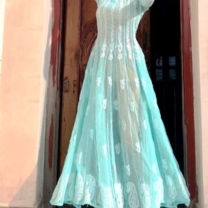 Chikankari Anarkali