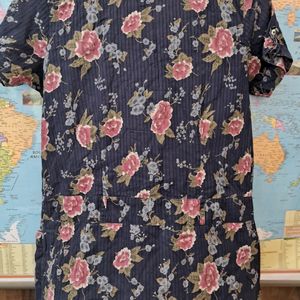 Lee Cooper Cotton Floral Shirt For Girls