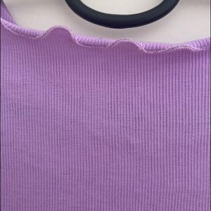 LAVENDER CUTE TOP