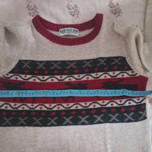 Sweater With Christmas Design