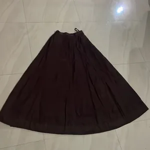 Dark Brown Lehanga Skirt