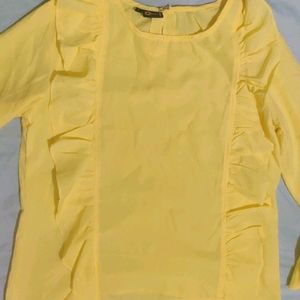 yellow stylish Top