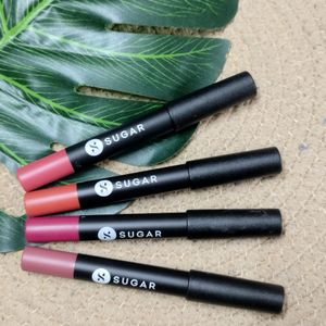 Combo Sugar Matte As Hell Lip Crayon