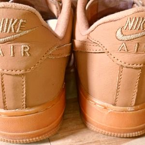 Original NIKE AIR FORCE 1 FLAX Supreme (LIKE NEW)