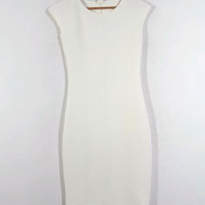 Off White Western Bodycone Dress(women's)