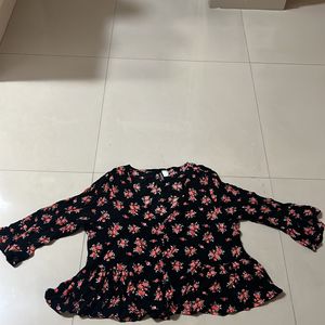 Floral Top From H&M