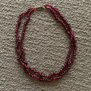 Beaded choker neck piece