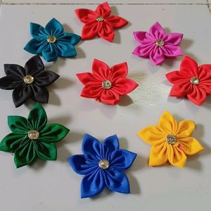 Hand Made Fabric Flowers