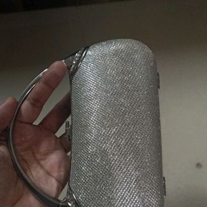 Silver Clutch