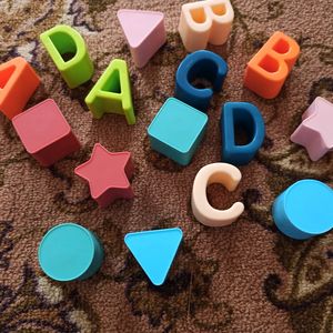 Baby and Toddler Plastic First Block Shapes