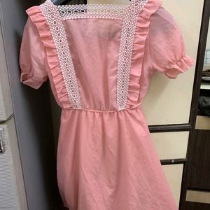 FOXCI PINK DRESS