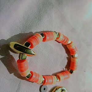 3pair Of Fimo Bracelet