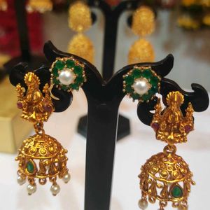 Fashion earrings & Laxmi Jumka Combo For Women