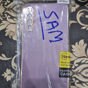 Back Cover | Samsung A50 (Gold & Purple)