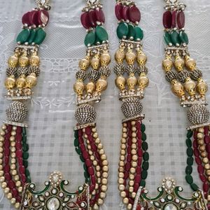 Stone studded beautiful Wedding Varmala/Garland