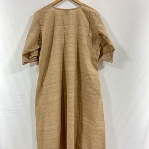 Women Light Brown Kurti