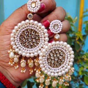 Deepika padukone inspired Pearl Earrings