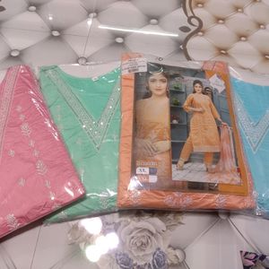 Chanderi Silk 3pc Set