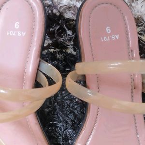 Peach Colour Sandal