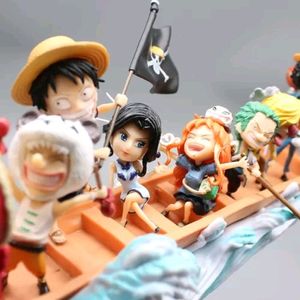 The Straw Hat Pirates Bust Dragon Boat Scene