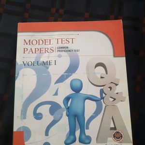 Model Test Paper For Charted Accountant