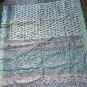 Cotton Designer Printed Saree