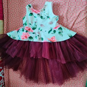 Baby Girls Pretty Floral Tuttu Dress