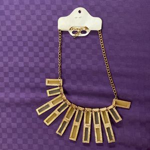 Beige Western Neckpiece