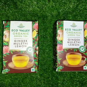 ECO VALLEY ORGANIC GREEN TEA( 1 box)