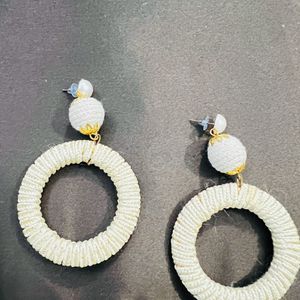 Offwhite Handmade Earrings