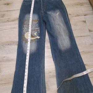 Faded Bootcut Jeans