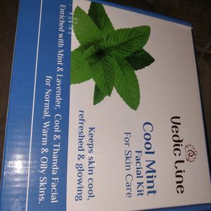 Vedic Line Cool Mint Facial Kit