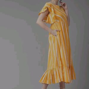 Mustard Dress