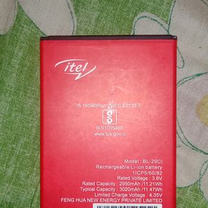 Itel Mobile Battery 3020mah