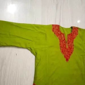 Kashmiri Embroided Kurta / Firan For Women