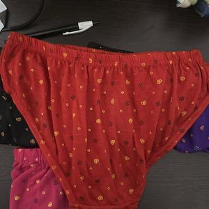 5pc Women Panty All Sizes Cotton