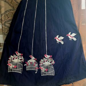 Navratri Blue Lehenga