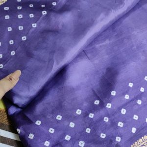 Purple  Beautiful Saree