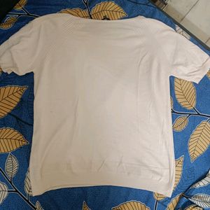 Off-white Woolen Top FIG Brand