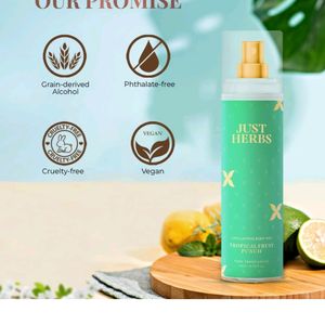 Just Herbs Body Mist Spray for Men and Women With