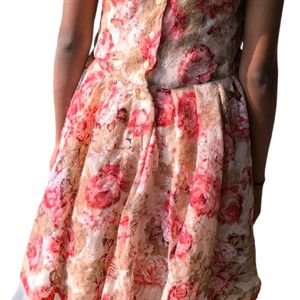 Floral Frock For Cuties