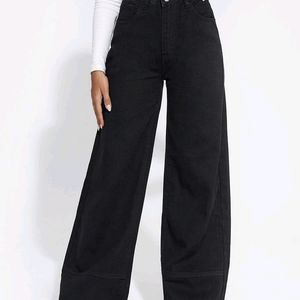 Black Wide Leg Jeans