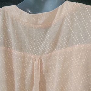 Tan Coloured Causual Top