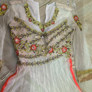 Stonework Mastani Anarkali Lehenga