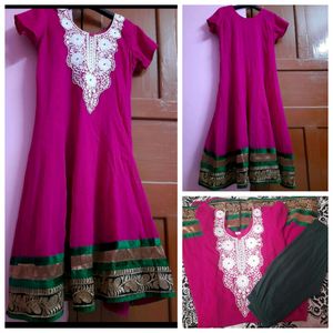 Clearance Combo❗️ Beautiful Anarkali With Leggings