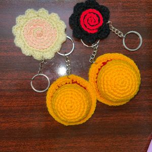 Crocheted Keychains