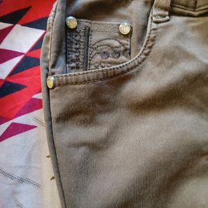 Brown Colour Skin Fit Jeans