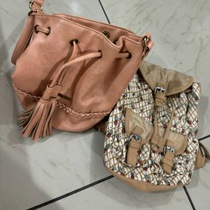 Price Drop !!!Combo Of 2 Lov By Westside Handbag